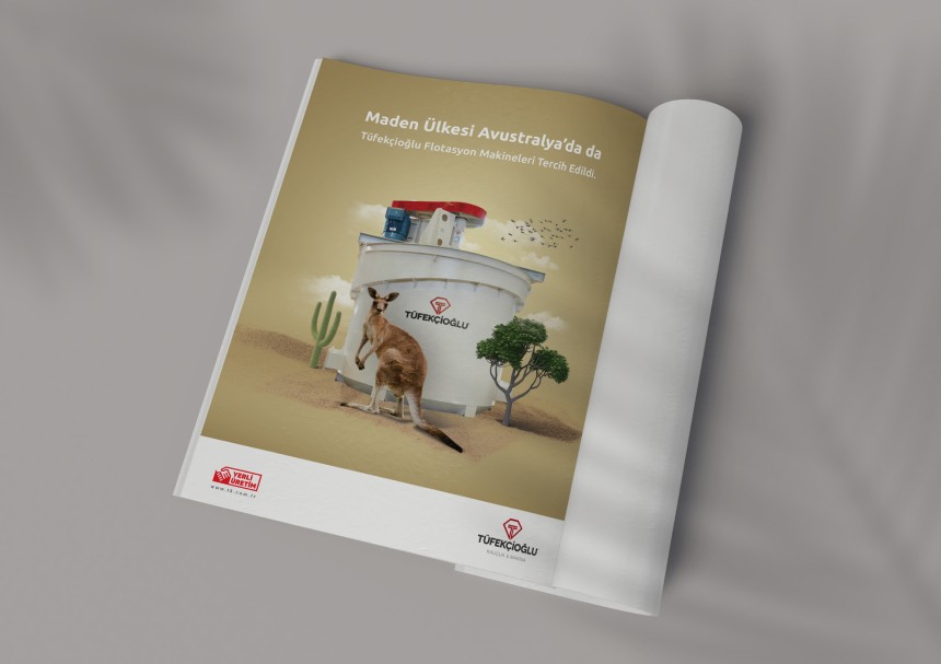 Tüfekçioğlu Makina Dergi İlanı