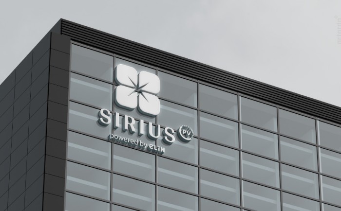 sirius pv logo tasarım 