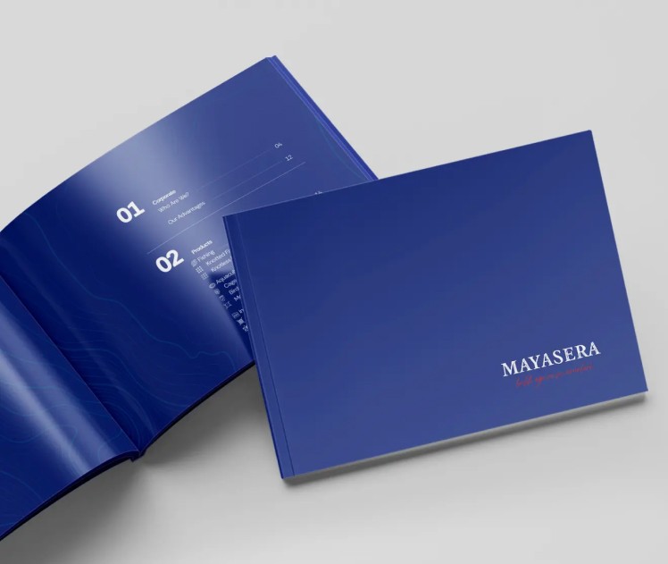 Mayasera Katalog Tasarımı