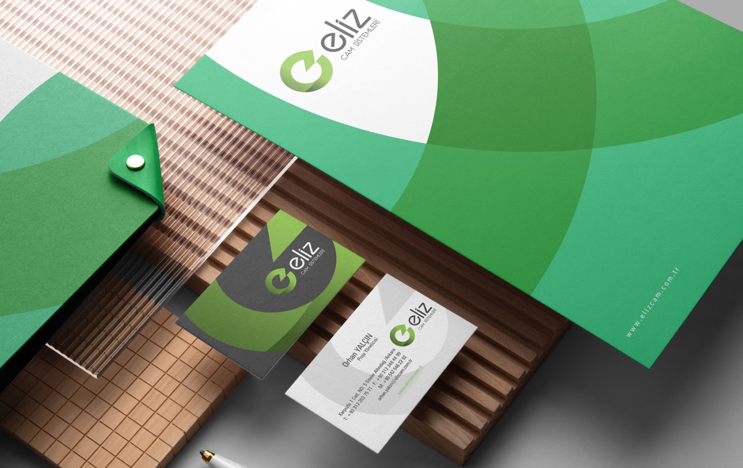 Eliz Cam Kurumsal Kimlik Tasarımı